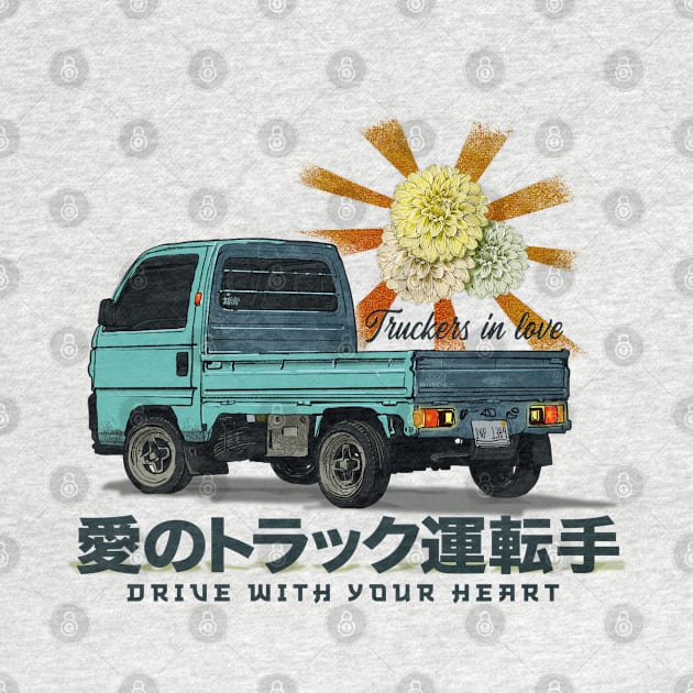 Japanese Mini Truck, JDM Farming Microvan, Ocean Minivan by SW-Longwave